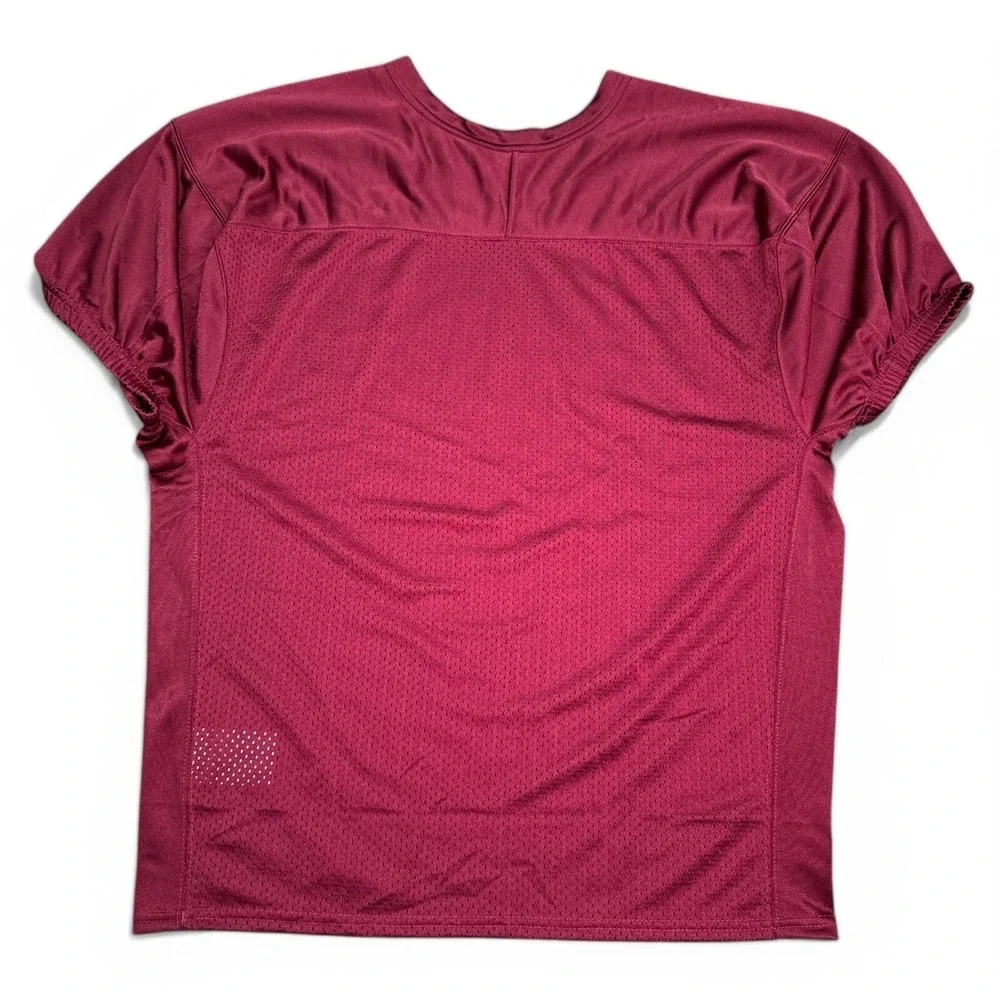 Nike Football Practice Jersey Mens Size Large‎ Red Athletic Sportswear Blank